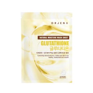 Хидратираща маска за лице с глутатион, NATURAL MOISTURE GLUTATHIONE, 23мл/1бр., Orjena
