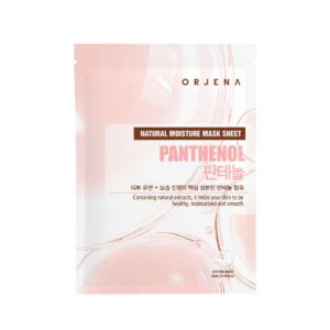 Хидратираща маска за лице с пантенол, NATURAL MOISTURE PANTHENOL, 23мл/1бр., Orjena