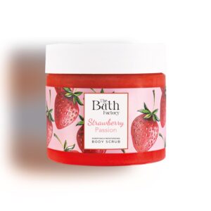 Скраб за тяло Strawberry Passion, The Bath Factory, 300гр.