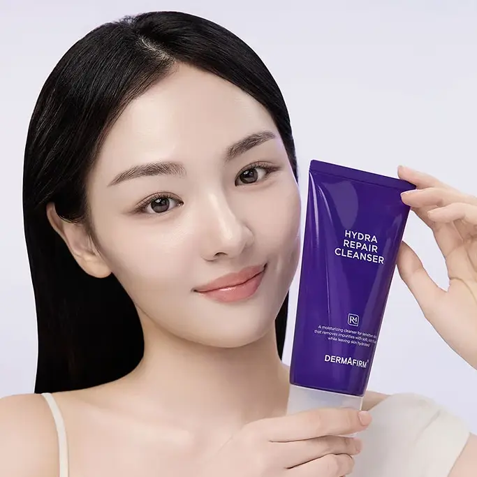 Успокояващ почистваш продукт Hydra Repair Cleanser R4 Perilla Purple, 150мл, Dermafirm